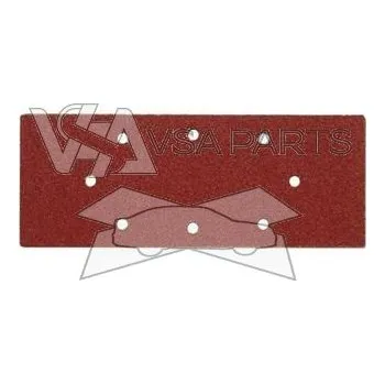 Brusný papír TOYA Brusný papír P40 (5ks)