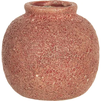 Váza Cihlově zabarvená váza Root - Ø 8*8 cm