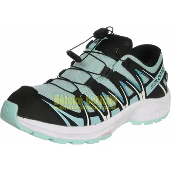 Dětská sportovní obuv Salomon XA PRO 3D CSWP J 412855 pastel turquoise/black/tanager turquoise 35
