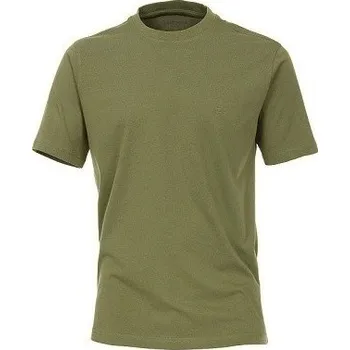 Pánské tričko Pánské tričko Casa Moda 3XL - 7XL krátký rukáv zelená Casa Moda ODE-CAS-004200-303 - 4XL