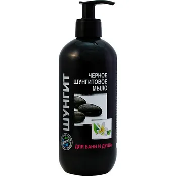 Mýdlo Recenze Fratti K1299 černé šungitové mýdlo do sauny a sprchy 500 ml