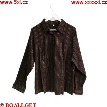 Dámská tunika Dámská halenka hnědá ODE-D42000 - 56