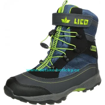 Chlapecké tenisky Lico 720213 Sundsvall VS marine/schwarz/lemon 27