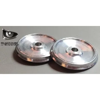 Plastikový model T-model 1/72 Metal wheels set(12pcs) German 80T Type SSYS Platformwagen