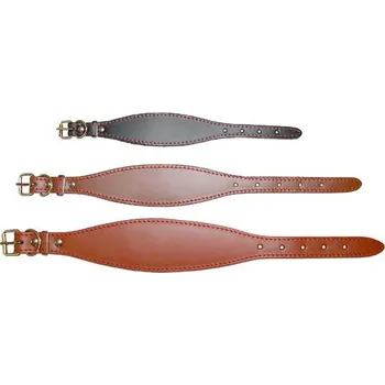 Obojek pro psa Chopo obojek tvarovaný do 45cm NERO Barva: Hnědá