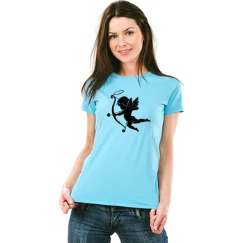 Oblečení a móda STRIKER Dámské tričko andílek Barva: Tyrkysová, Velikost: XXL