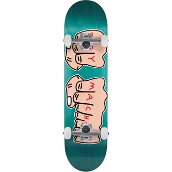 Skateboard toy machine Skateboard fists woodgrain complete