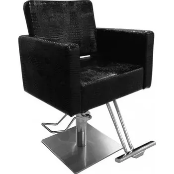 Kadeřnické křeslo Kadeřnické křeslo Karo černý krokodýl