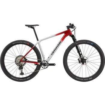 Cannondale F-Si Carbon 2 29" červené/stříbrné 2021 Horské kolo Cannondale F-Si Carbon 2 29" červené/stříbrné 2021