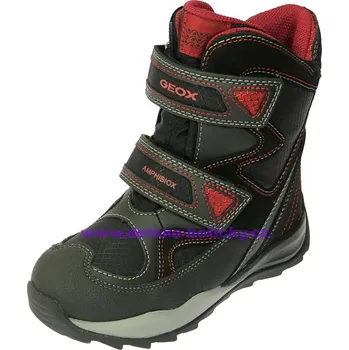 Chlapecké tenisky Geox J640BC 0FU22 C0048 black/red 28