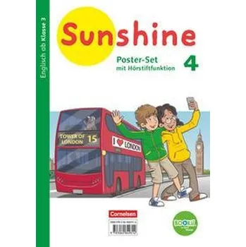 Cizí jazyk Sunshine 4. Schuljahr. Zu allen Ausgaben - Poster-Set mit Bookii-Funktion und Beilage - Bensmann, Inga
