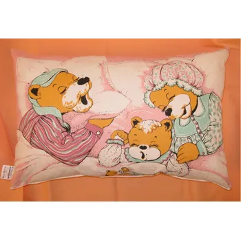 Polštář Dětský polštář 40x60 (růžový medvídek)