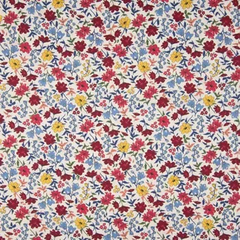 Šatovka 21732, barevný květinový motiv, š.145