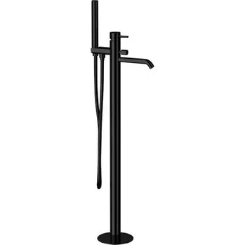 Vodovodní baterie Sanjet Baterie vanová do podlahy RONDO-X BLACK