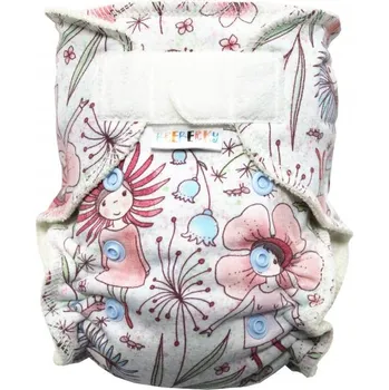 Přebalování Breberky BIO Kalhotková plenka s GOTS (S) - Květinářka SZ