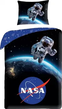 Ložní povlečení Halantex NASA astronaut 140 x 200, 70 x 90 cm zipový uzávěr