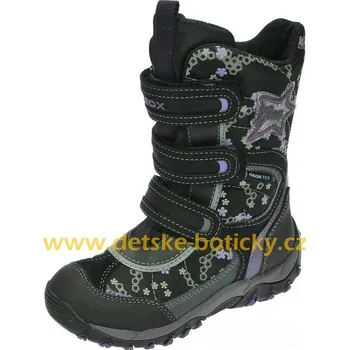 Chlapecké tenisky Geox J2406X 0FU50 C9233 Black/Violet 26