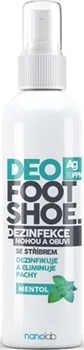 Odstraňovač zápachu nohou Nanolab Deo Foot Shoe Mentol 200 ml