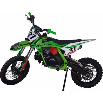 malá motorka XMOTOS XB27 125cc 4t E-start 14/12 zelená