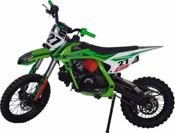 Dětská motorka XMOTOS XB27 125cc 4t E-start 14/12 zelená