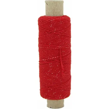 Nit Pružná nit 0,5mm 30m červená
