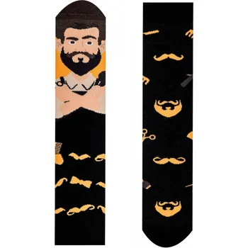 Pánské ponožky Veselé ponožky Barber, Střih Pánsky/UNISEX, Velikost 35-38