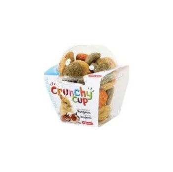 Krmivo pro ptáka Pochoutka CRUNCHYCUP mrkev/vojtěška pro hlod 200gZolux