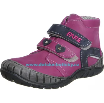 Dívčí obuv Fare 820195 bordo 27