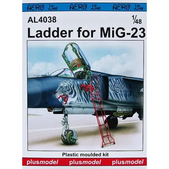 Plastikový model Plusmodel 1/48 Ladder for MiG-23 (plastic set)