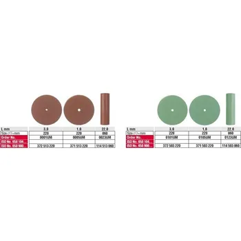 Brusný kotouč Edenta Alphaflex Hnědé 0001UM