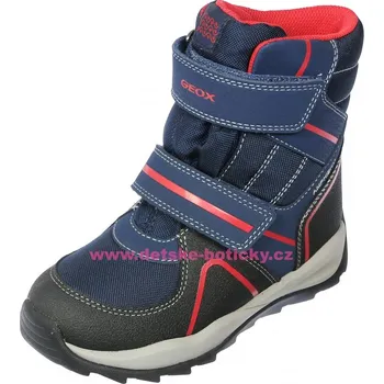 Chlapecká obuv Geox J840BB 011CE C0735 navy/red 32