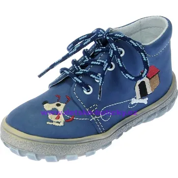 Chlapecké polobotky Jonap 022N pes modrá 20