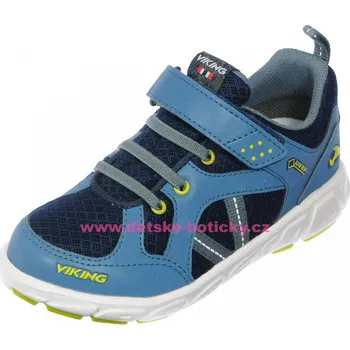 Chlapecká zimní obuv Viking 3-48320-7488 Alvdal R GTX denim/lime 28