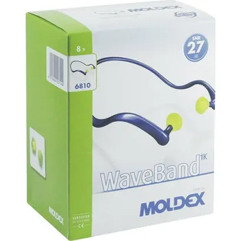 Chránič sluchu špunty do uší na plastovém oblouku Moldex WaveBand 6810 01, 27 dB, 1 ks