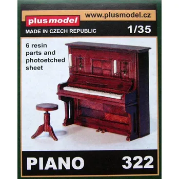 Plastikový model Plusmodel 1/35 Piano (resin&PE)