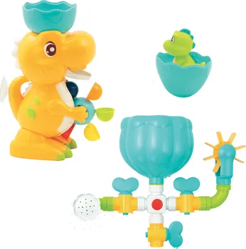 Hračka pro nejmenší Ludi Vodní mlýnek s potrubím Dinosaurus