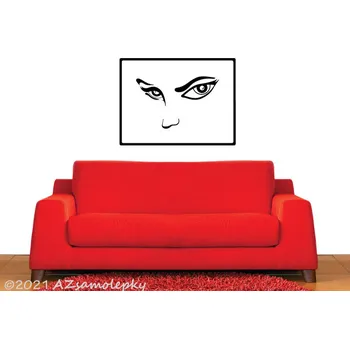 Samolepící dekorace Samolepky na zeď - SO - Pohled - 30 x 21 cm