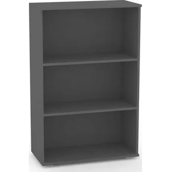 Zrcadlo Policový regál REA Store 80x124cm - graphite