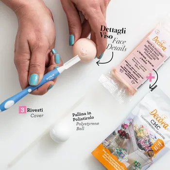 Oboustranná kostice stuha a úsměv 9260237 - Decora