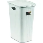 Koš na špinavé prádlo ELEGANCE 36 litrů, bílá