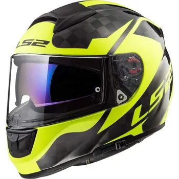 Helma na motorku LS2 FF811 VECTOR II C STRONG GL.YELLOW-06 (velikost helmy: XXL (63-64 cm))