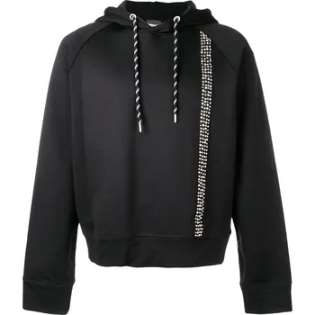 Pánská mikina JUST CAVALLI Studded Black mikina S Černá