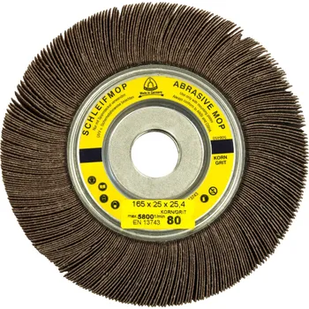 Brusný kotouč Brusný lamelový kotouč, sm 611 w, 165x25x25,4/80