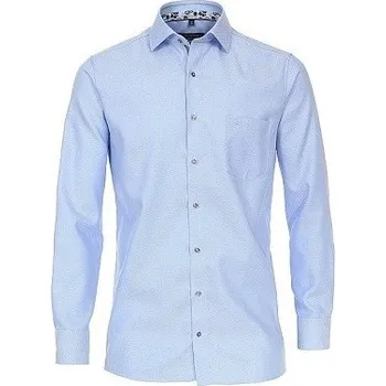 Pánská košile Pánská košile Casa Moda Comfort Fit dobby světle modrá dlouhý rukáv vel. 48 - 56 (3XL - 7XL) - 50