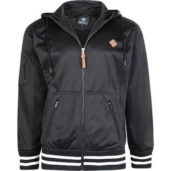 Pánská větrovka Pánská funkční outdoorová bunda KBS799B černá 4XL - 8XL ( UK: 5XL -9XL ) KAM ODE-KJ-799-B - 4XL