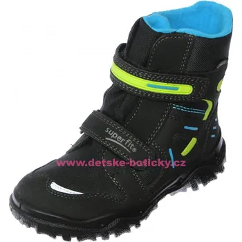 Chlapecká zimní obuv Superfit 3-09080-01 Husky schwarz/blau 27