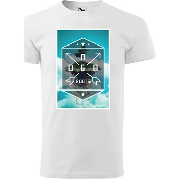 Pánské tričko DNB tričko pánské “D&B Heaven" Velikost: 4XL, Barva: Bílá