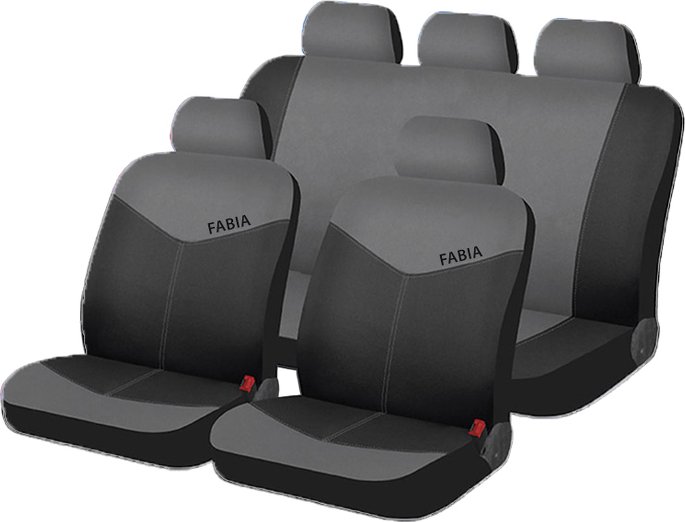 Autopotah Cappa DG FABIA černá/šedá