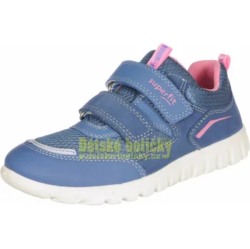 Dívčí tenisky Superfit 1-006194-8020 Sport7 mini blau/rosa 30