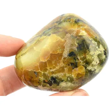 Přírodní kámen Zelený opál (124g)